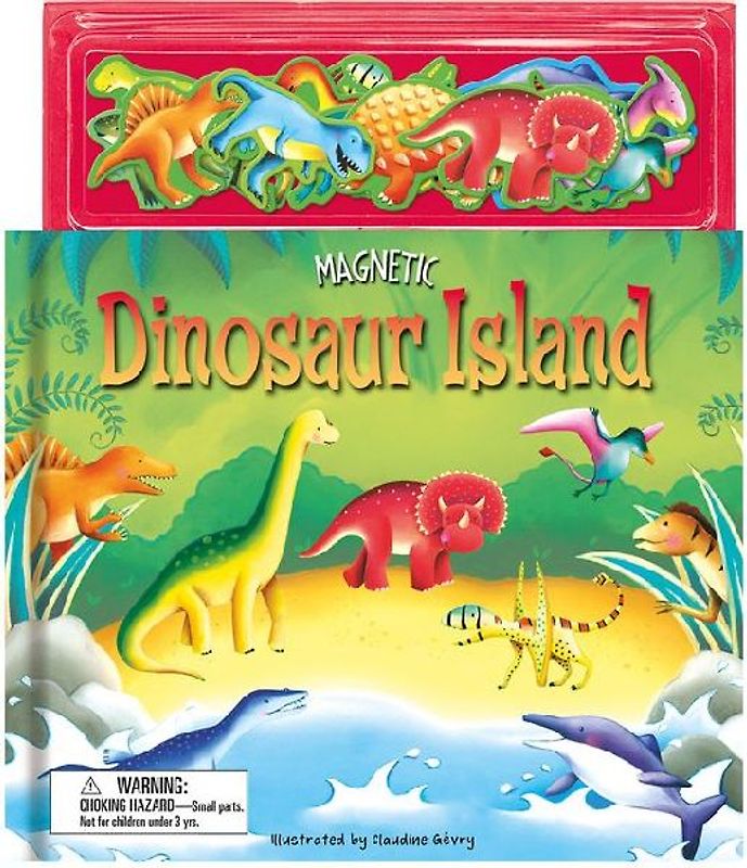 Magnetic Dinosaur Island