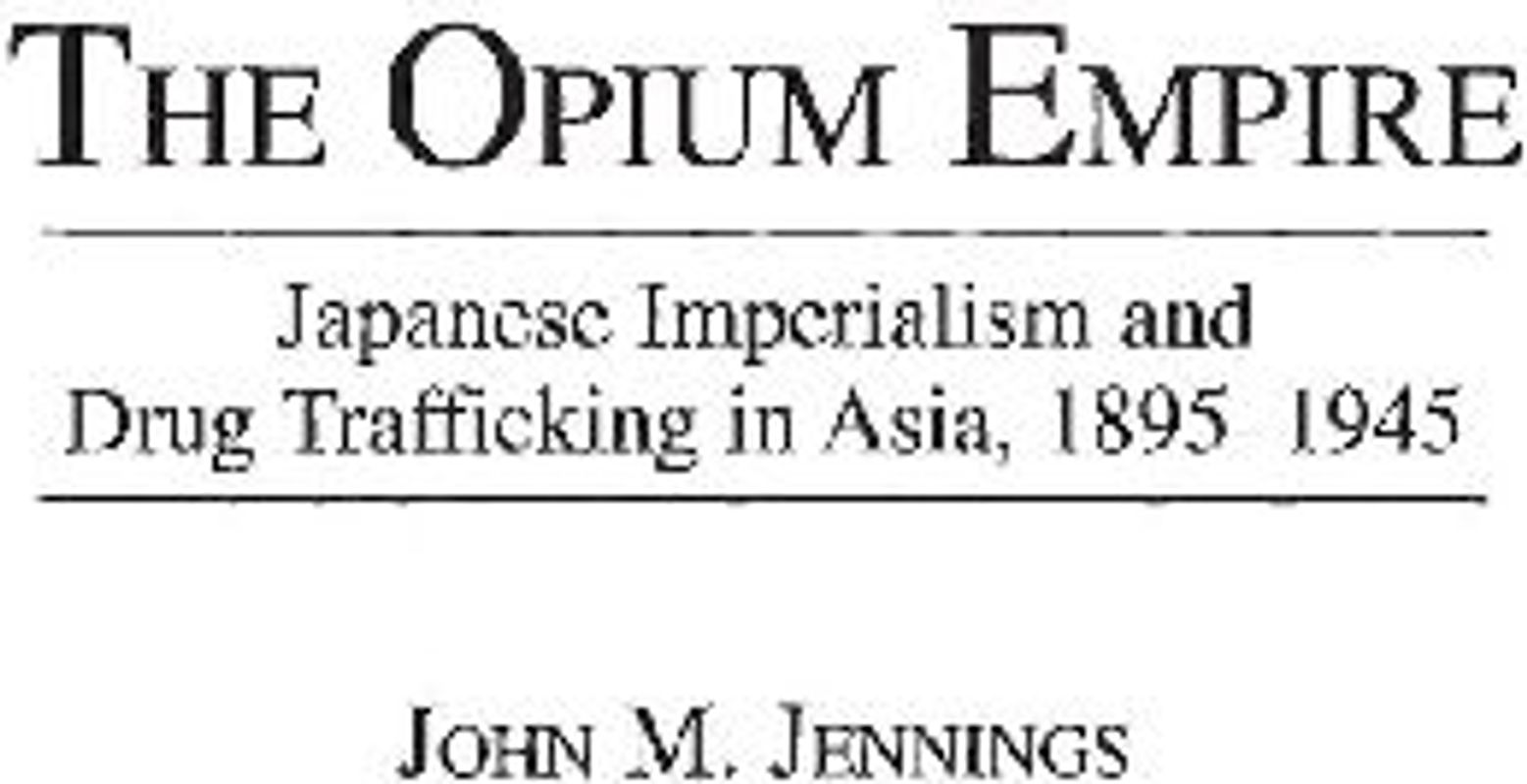 The Opium Empire