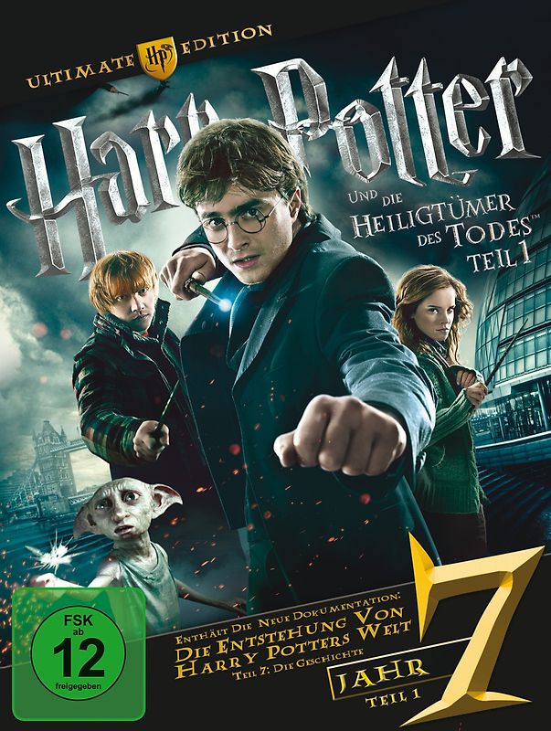 Harry Potter und die Heiligtümer des Todes - Teil 1 [Ultimate Edition inkl. Sammelkarten und Buch, 3 Discs] DVD