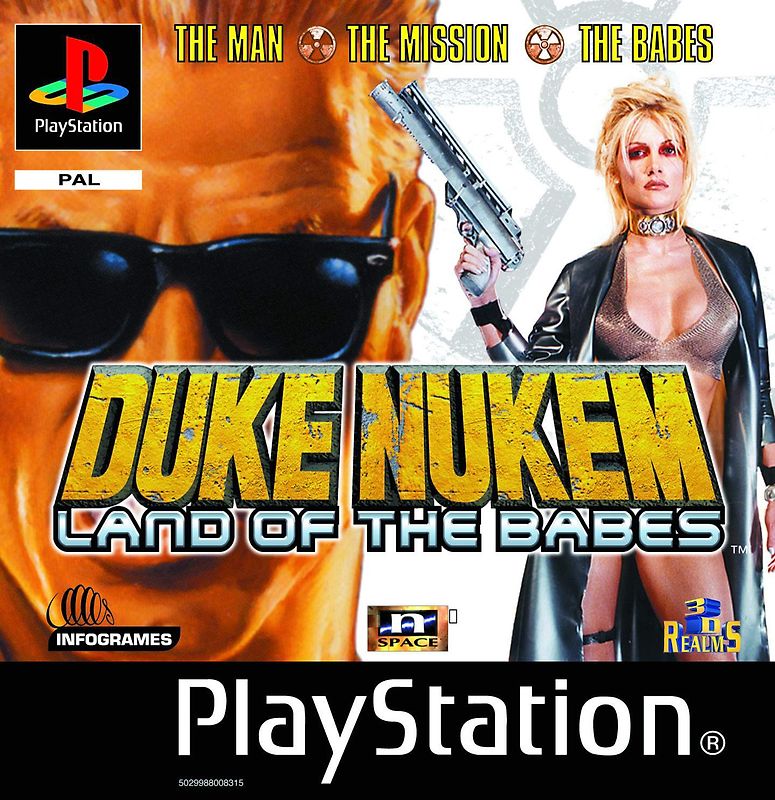 Duke Nukem - Land of the Babes PlayStation 1
