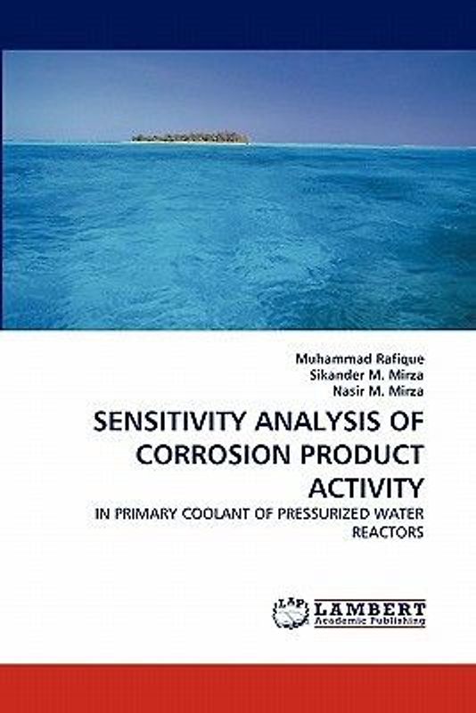 SENSITIVITY ANALYSIS OF CORROSION PRODUCT ACTIVITY