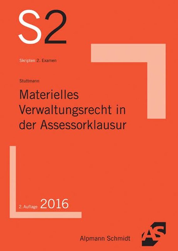 Materielles Verwaltungsrecht in der Assessorklausur