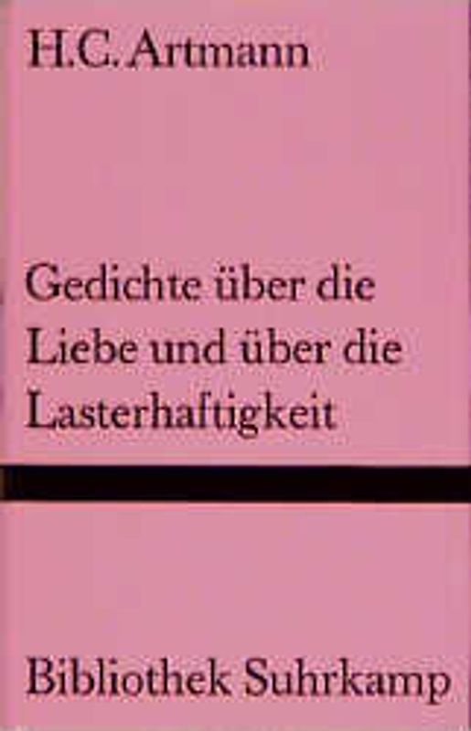 Gedichte über die Liebe und über die Lasterhaftigkeit