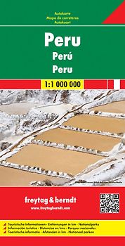 freytag & berndt Straßenkarte Peru 1:1 Mio.