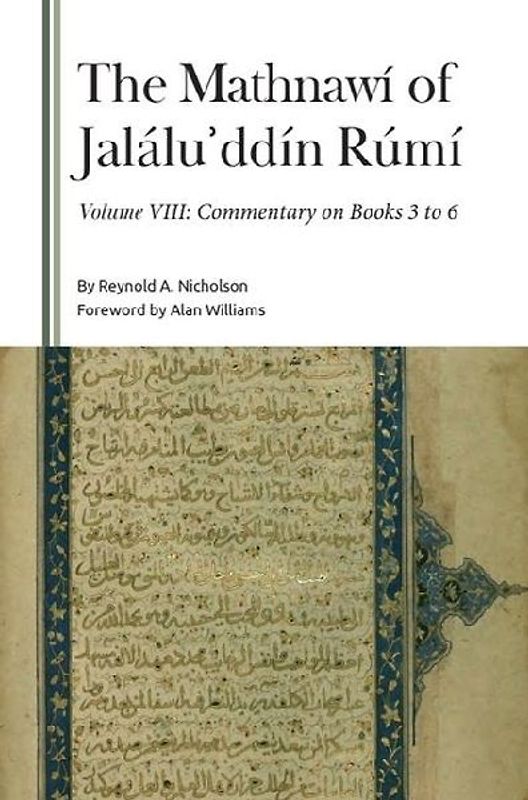 The Mathnawí of Jaláluʾddín Rúmí, Volume VIII