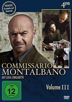 Commissario Montalbano - Volume III [4 DVDs] - Andrea Camilleri DVD