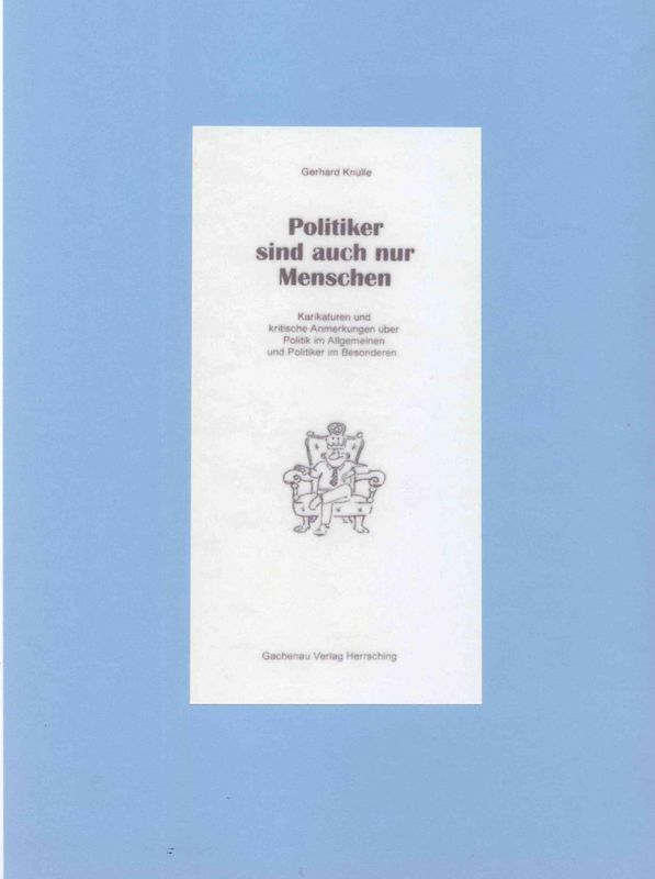 Politiker sind auch nur Menschen
