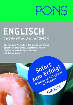 Pons Der Sofort-Wortschatz auf CD-ROM Englisch - Vokabeln lernen auf PC & Mac MacOS