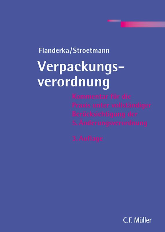 Verpackungsverordnung