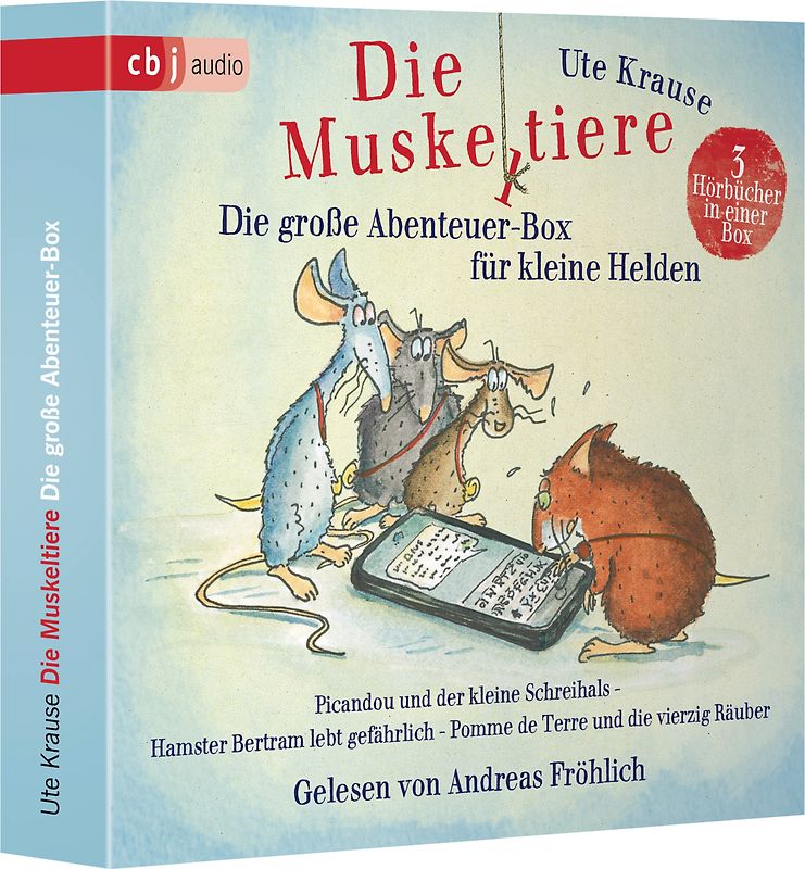 Die Muskeltiere - Die große Abenteuer-Box für kleine Helden