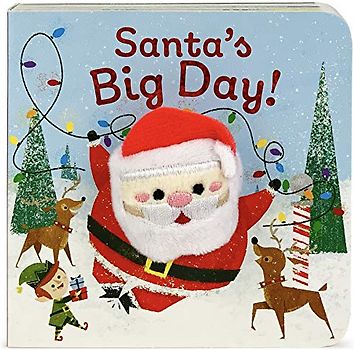 Santa's Big Day (Finger Puppet Board Book)