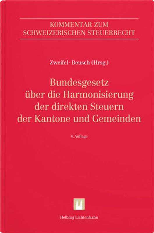 Bundesgesetz über die Harmonisierung der direkten Steuern der Kantone und Gemeinden