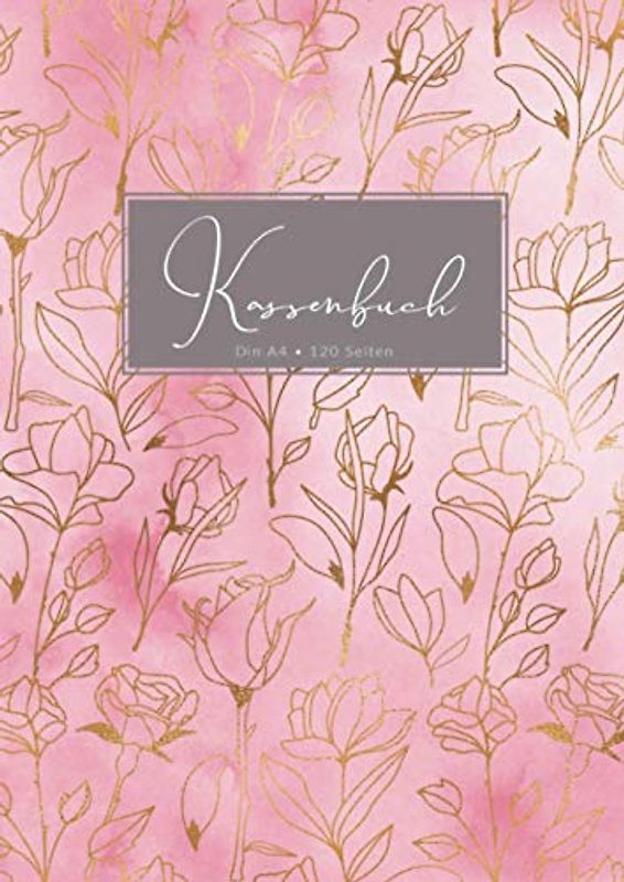 Kassenbuch: Din A4 102 Seiten • Doppelseitige Kassenabrechnung mit MwSt.-Spalte für Kleingewerbe, Kleinunternehmer, Selbstständige, Einzelunternehmer, ... Blanko Einnahmen-/Ausgabenbuch zum Eintragen