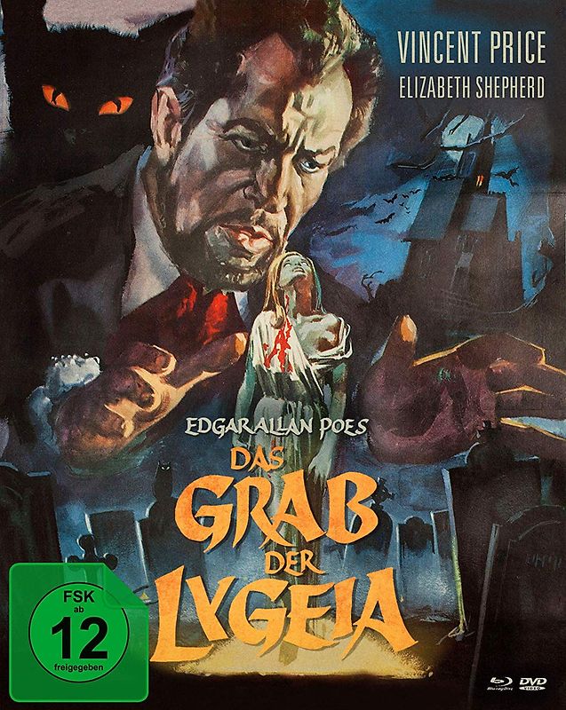 Das Grab der Lygeia [Mediabook inkl. DVD] Blu-ray Disc