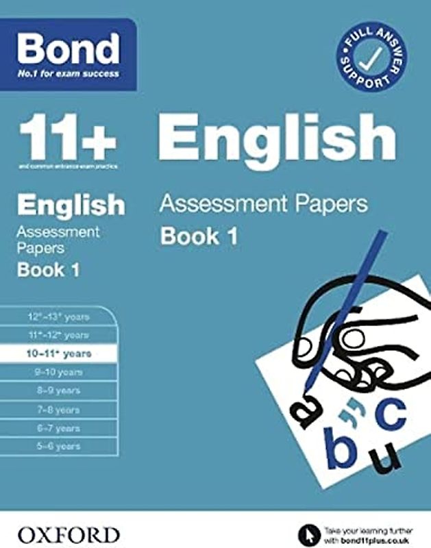 Bond 11+: Bond 11+ English Assessment Papers 10-11 years Book 1
