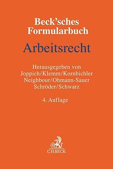 Beck'sches Formularbuch Arbeitsrecht