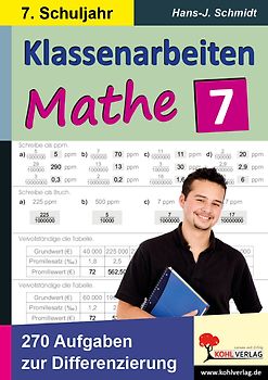 Klassenarbeiten MATHE / Klasse 7
