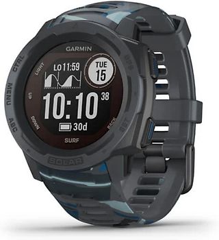 Garmin Instinct Solar 45 mm gris et bracelet en silicone gris [Surf Edition]