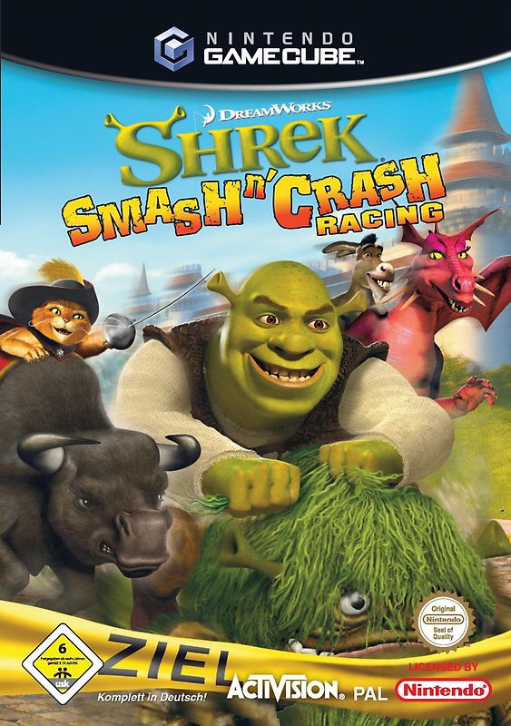 Shrek's Smash 'N' Crash Nintendo GameCube