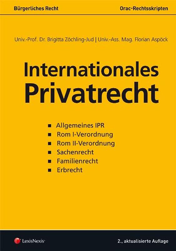 Bürgerliches Recht - Internationales Privatrecht