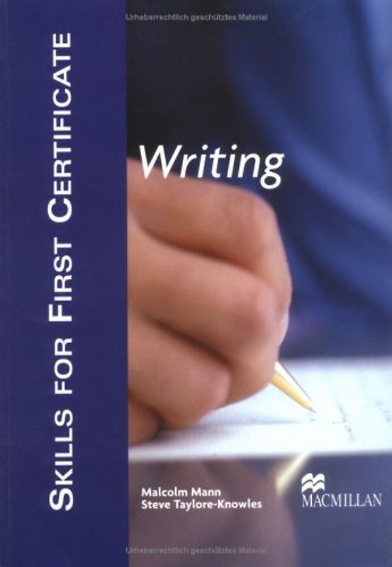Skills for First Certificate Writing