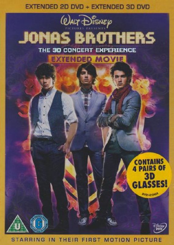 Jonas Brothers: The 3-D Concert Experience [UK Import] DVD