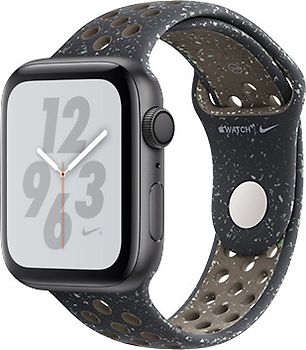Apple Watch Nike+ Series 4 40 mm Apple Watch Nike+ Boîtier en aluminium gris sidéral avec Bracelet Sport Nike Anthracite/Noir [Wifi]
