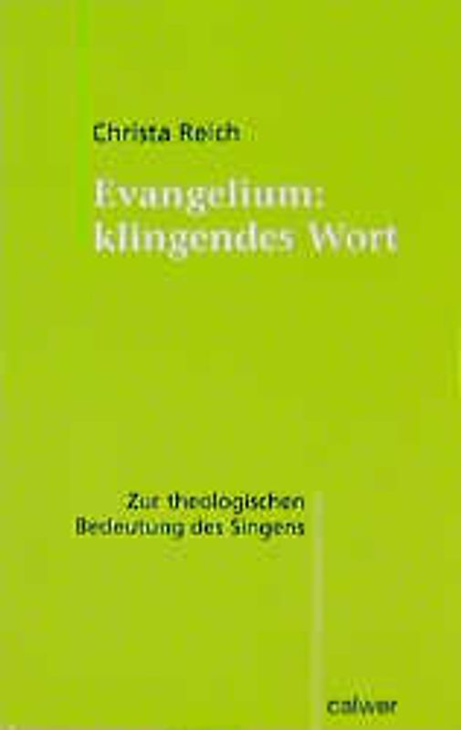 Evangelium: klingendes Wort