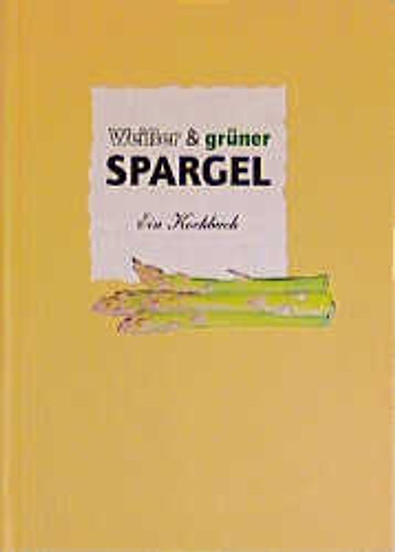 Weisser und grüner Spargel