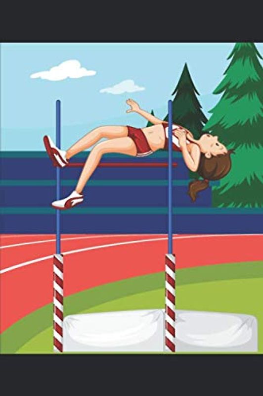 Leichtathletik Trainingsbuch: Tagebuch für alle Leichtathleten und Sportler ♦ Trainingsjournal für über 100 Einträge ♦ 6x9 Format ♦ Motiv: Leichtathleten 2