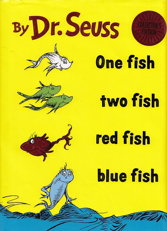 One Fish Two Fish Red Fish Blue Fish - Dr. Seuss [Hardcover]