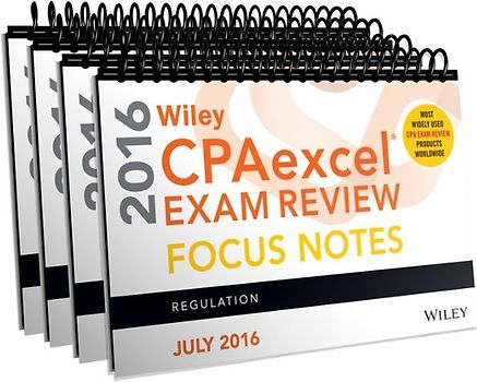 Wiley CPAexcel Exam Review July 2016 Focus Notes: Set