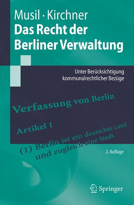Das Recht der Berliner Verwaltung