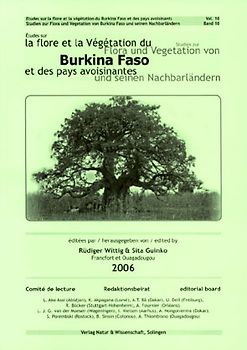 Studien zu Flora und Vegetation von Burkina Faso und seinen Nachbarländern....