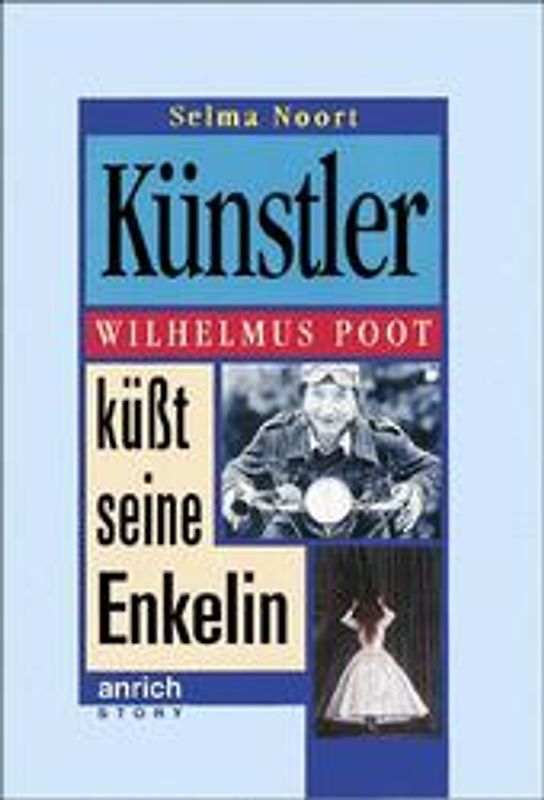 Künstler Wilhelmus Poost küsst seine Enkelin