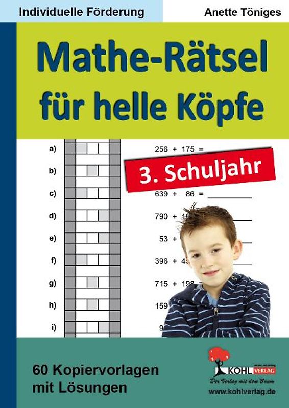 Mathe-Rätsel für helle Köpfe / Klasse 3