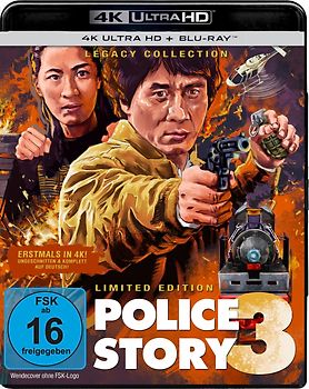 Police Story 3 4K - Legacy Collection LTD 4K Ultra HD Blu-ray
