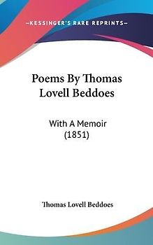 Poems By Thomas Lovell Beddoes