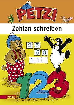Petzi Beschäftigungsbücher: Petzi Zahlen schreiben