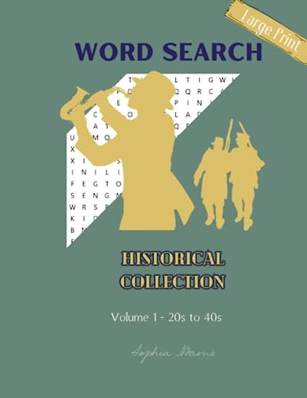 Historical Word Search Collection: Volume 1 - The Roaring Twenties to the World War II Era
