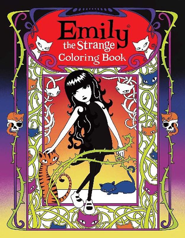 Emily the Strange Coloring Book
