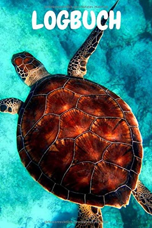 Premium Taucher Logbuch für Taucher Dive Log: Tauchbuch Gerätetauchen Scuba Diving Nitrox Tauchausrüstung Platz für 220 Tauchgänge Tauchausbildung Brevet (6x9") Schildkröte Unterwasser Schnorcheln