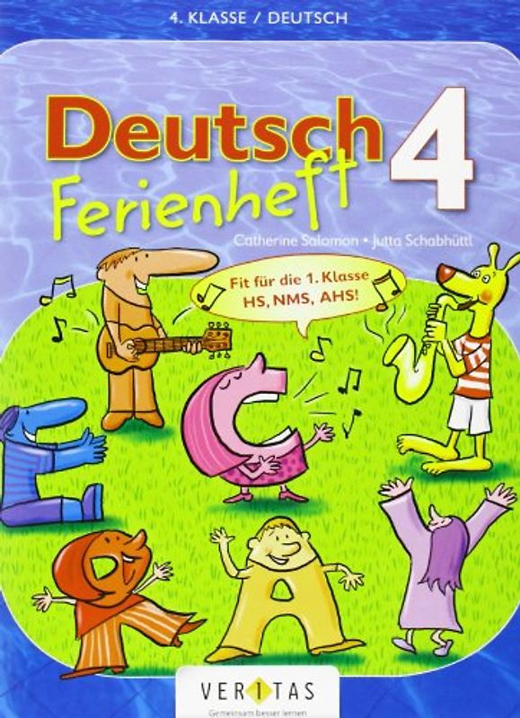 Ferienhefte Deutsch: Ferienheft Deutsch für das 4. Schuljahr: Ferienheft mit eingelegten Lösungen. Zur Vorbereitung auf das 5. Schuljahr