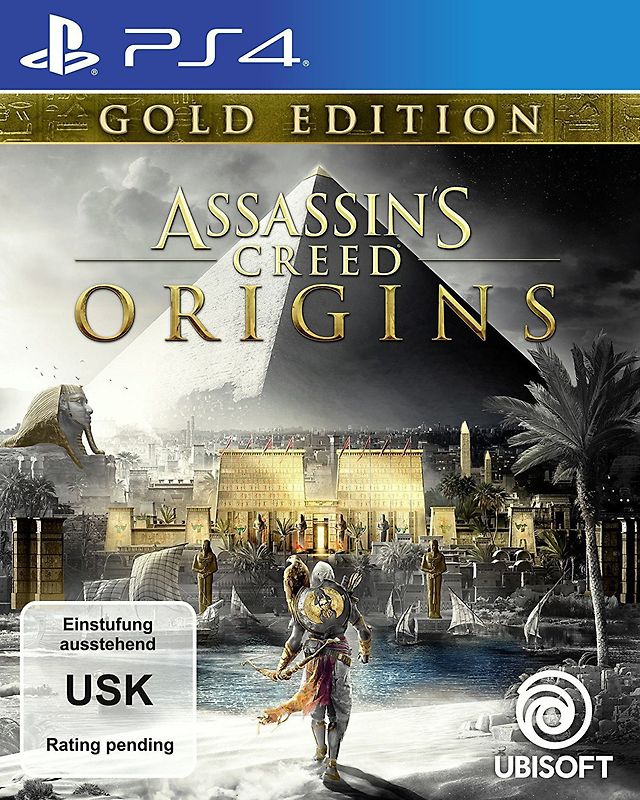 Assassin's Creed Origins [Gold Edition inkl. Bayek Figur] PlayStation 4