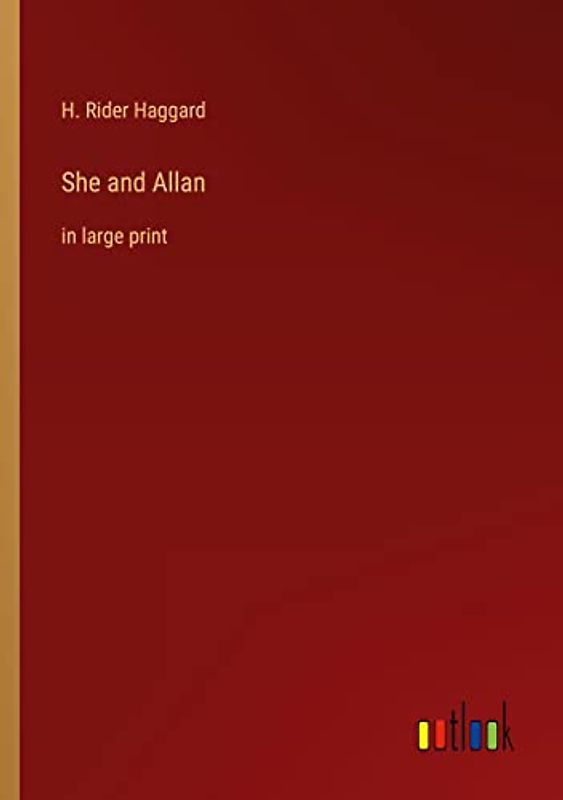 She and Allan: in large print
