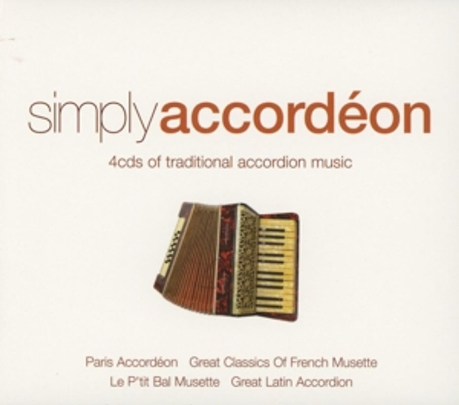 Various - Simply Accordeon [4 CDs]