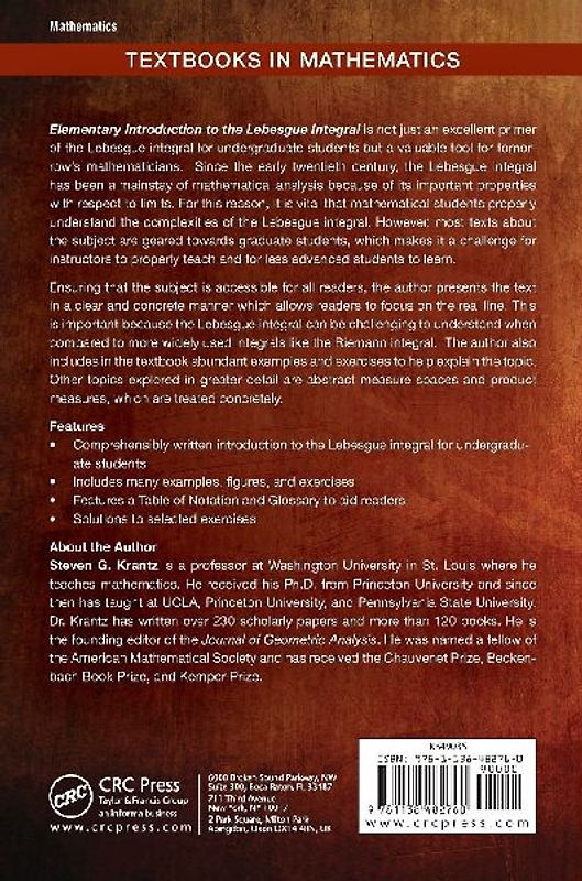 Elementary Introduction to the Lebesgue Integral