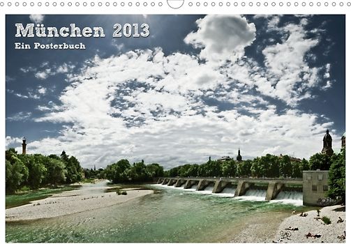 München - Ein Posterbuch (Posterbuch DIN A3 quer)