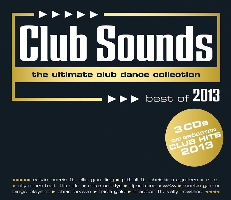 Various - Club Sounds - the ultimate club dance collection - best of 2013 [3 CDs]