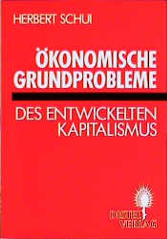 Ökonomische Grundprobleme des entwickelten Kapitalismus
